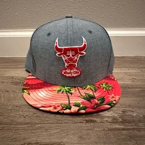 Chicago bulls flat bill hat